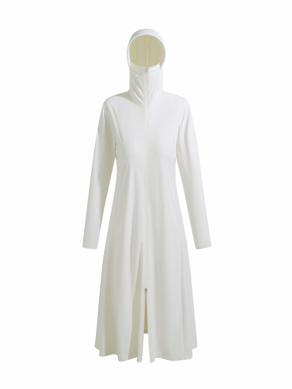 Women'S Fashion Long Coat - เสื้อคลุมกันแดดผ้าไหมน้ำแข็งน้ำหนักเบา ทรงหลวม ป้องกันรังสียูวี สำหรับผู้ชายและผู้หญิง สไตล์ใหม่ล่าสุด แฟชั่นแบรนด์ดัง