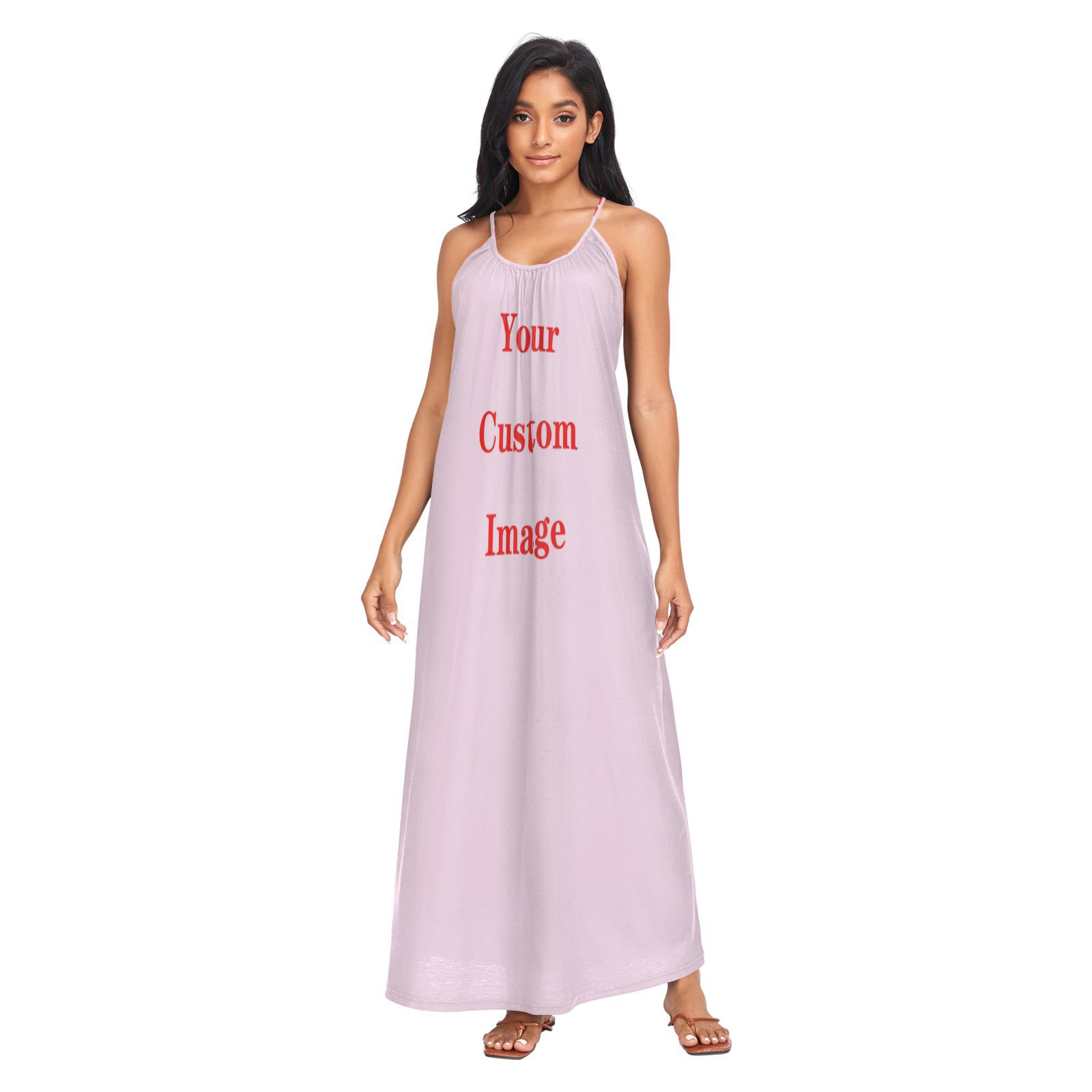 Women'S Fashion Dresses Images - แฟชั่น 4XL Plus ขนาดชุดเดรสสําหรับสตรีฤดูร้อนฤดูใบไม้ร่วงเสื้อผ้าแขนยาวภาพที่กําหนดเองชุดยาวใหม่ขายส่ง Dropshipping