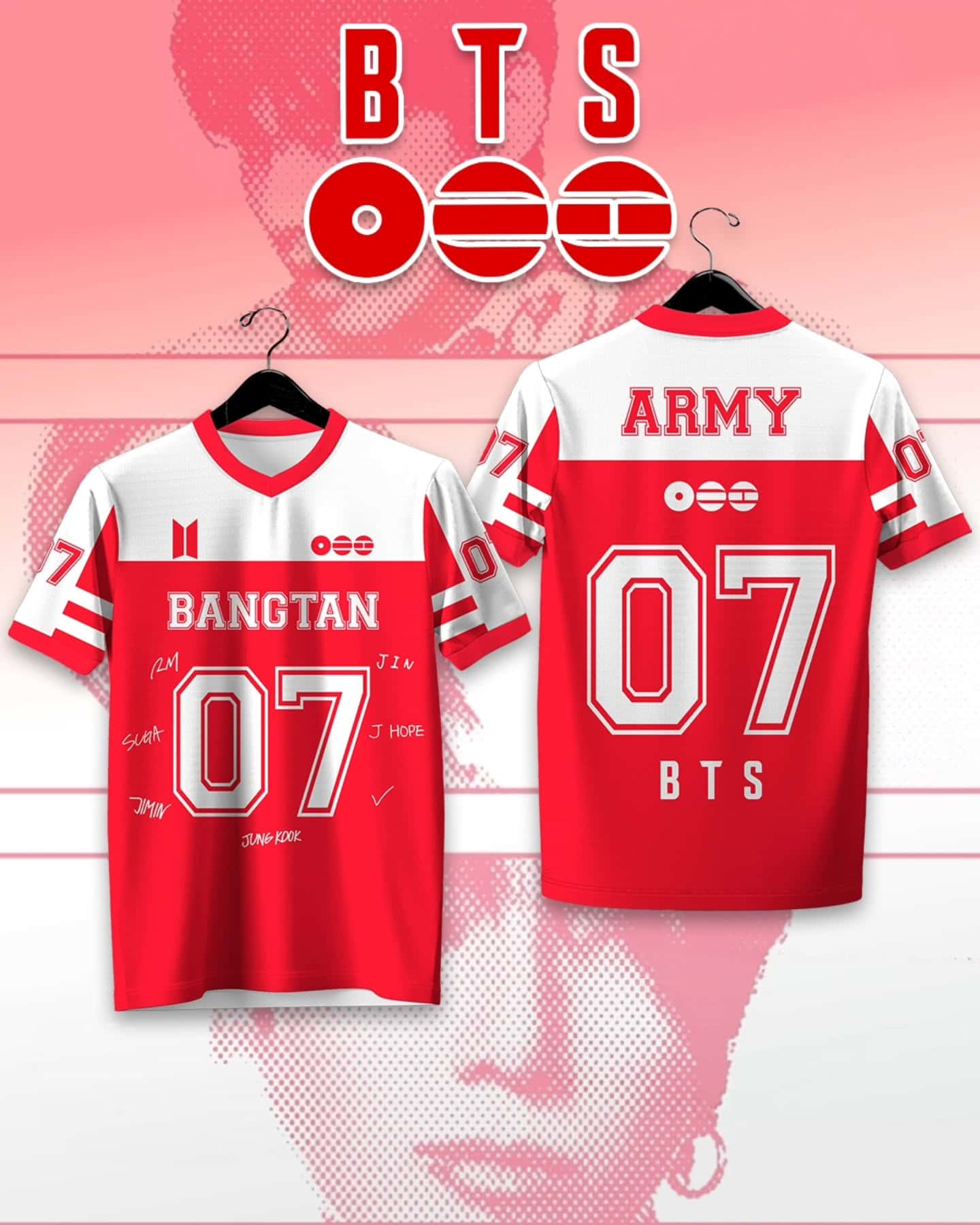 Women'S Fashion Rugby Top - เสื้อรักบี้ใหม่ของ BTS ARMY ของขวัญสำหรับแฟนคลับ KPOP เสื้อยืดแฟชั่นกีฬาสำหรับผู้ชายและผู้หญิง