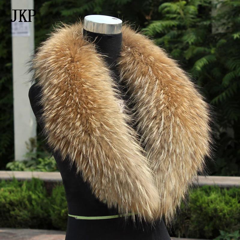 Women'S Fashion Quilted Jacket - ขนสัตว์ธรรมชาติ Real Raccoon ขนสัตว์ Fox COLLAR