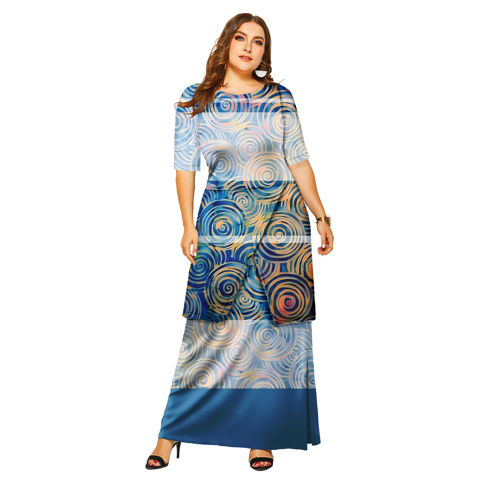 Women'S Fashion Dresses Images - ชุดเดรสลายดอกไม้ฮาวายแบบสั่งทำ เสื้อผ้าสตรี ชุดแบบซามัว แฟชั่นเสื้อผ้าสตรี ชุดงานพรอมสไตล์โพลินีเซียน ชุดโอเวอร์ไซส์สำหรับผู้หญิง