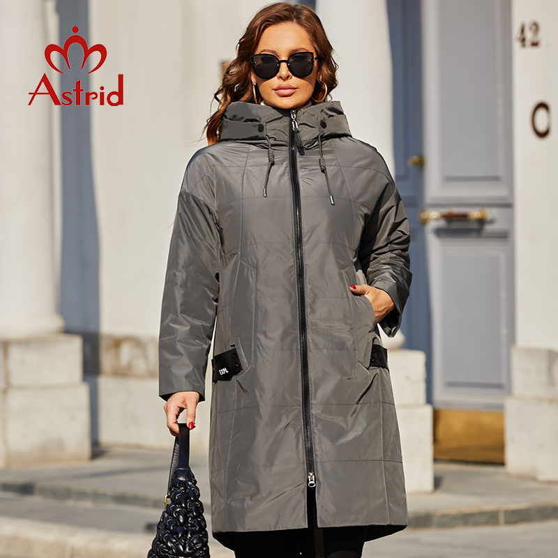 Astrid 2022ฤดูใบไม้ผลิผู้หญิง  - Women'S Fashion Quilted Jacket บทวิจารณ์และราคา