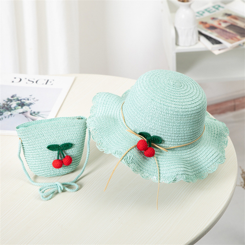 หมวกเด็กสำหรับเด็กผู้หญิงอายุ  - Straw Hat Summer บทวิจารณ์และราคา