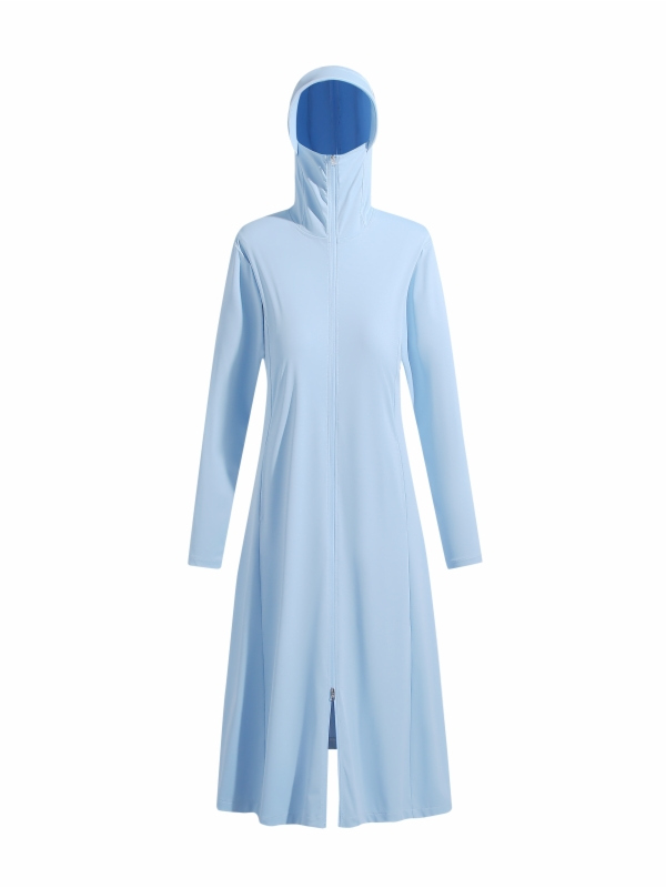 เสื้อคลุมกันแดดผ้าไหมน้ำแข็งน้ - Women'S Fashion Long Coat บทวิจารณ์และราคา
