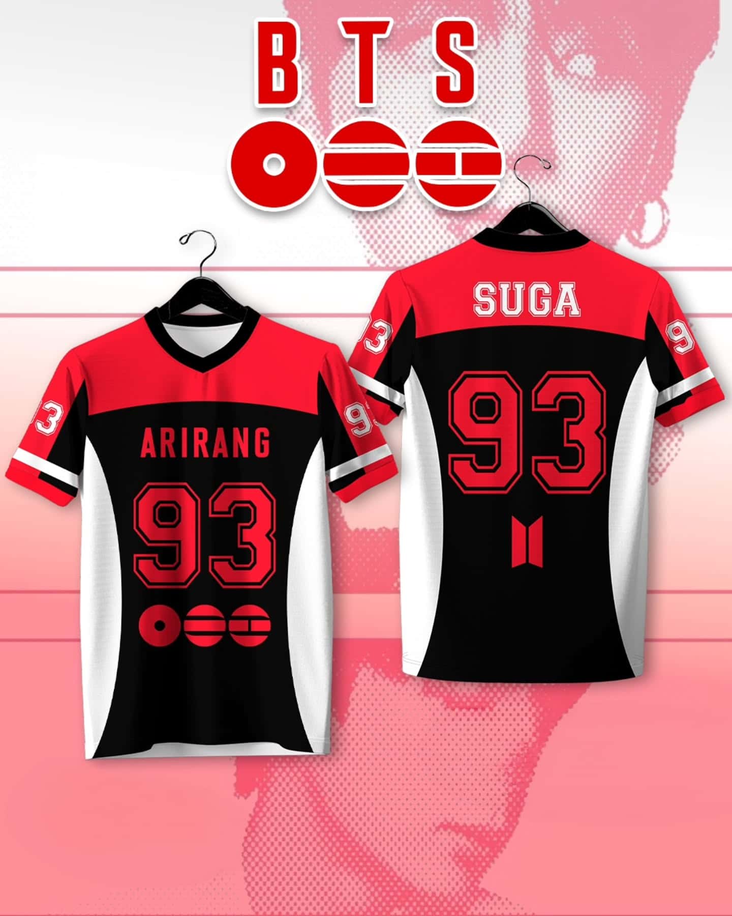 เสื้อรักบี้ใหม่ของ BTS ARMY ขอ - Women'S Fashion Rugby Top บทวิจารณ์และราคา
