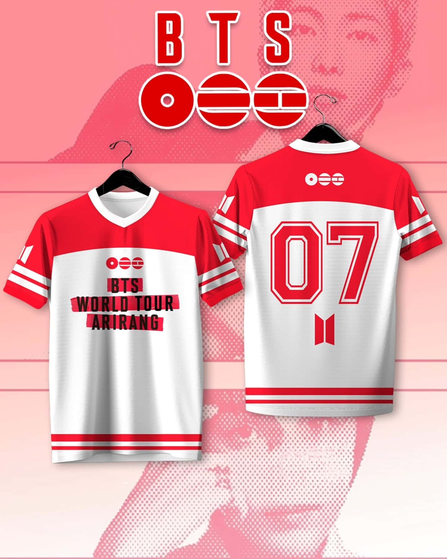 เสื้อรักบี้ใหม่ของ BTS ARMY ขอ - Women'S Fashion Rugby Top บทวิจารณ์และราคา