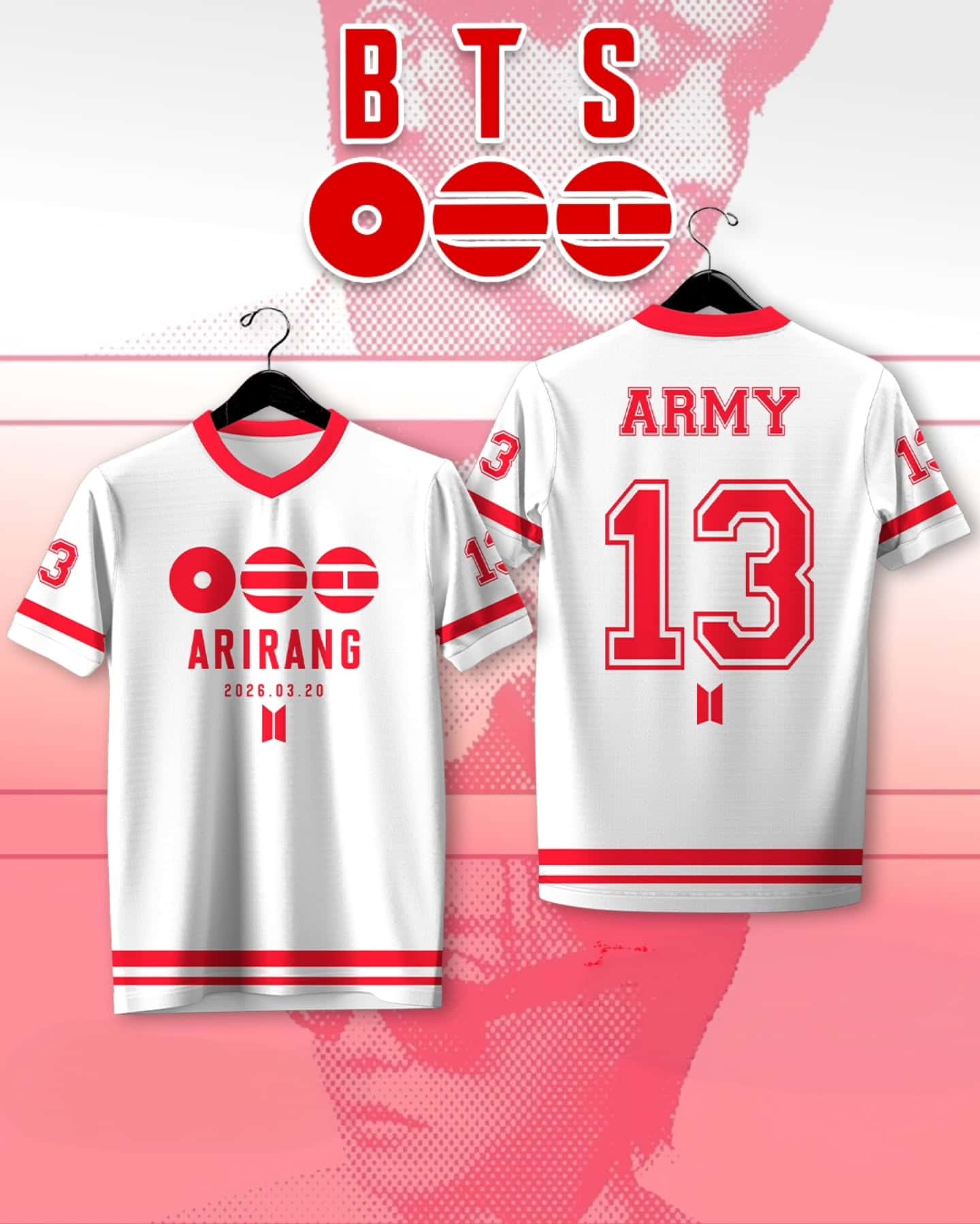 เสื้อรักบี้ใหม่ของ BTS ARMY ขอ - Women'S Fashion Rugby Top บทวิจารณ์และราคา