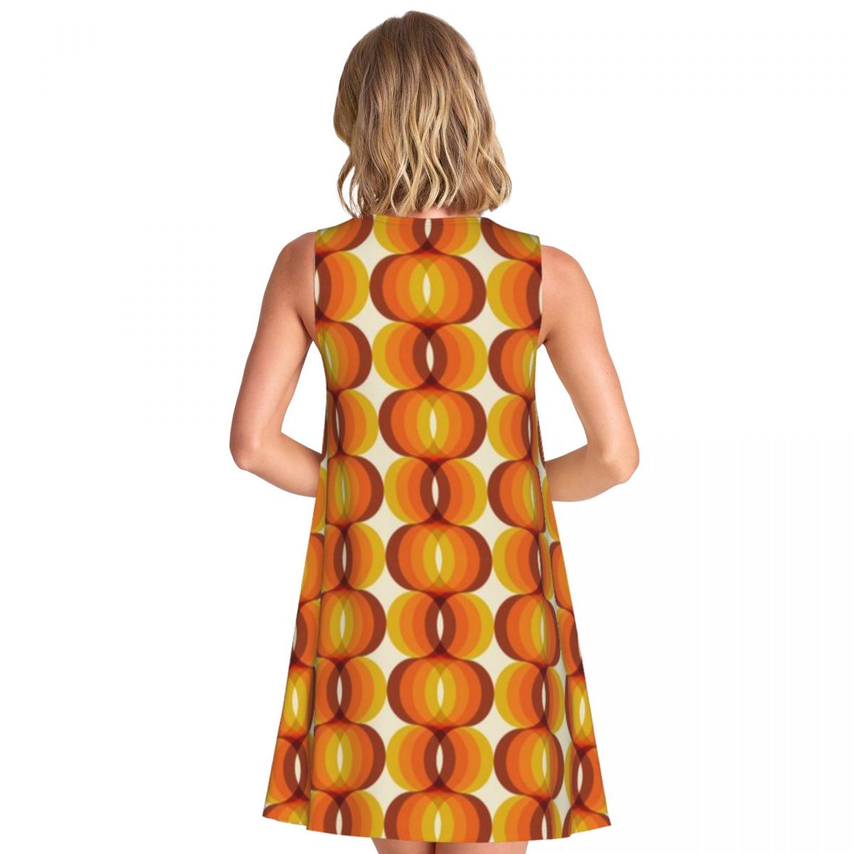 สีส้ม สีน้ำตาล และสีงาช้าง ลาย - Women'S Fashion In The 1960S บทวิจารณ์และราคา