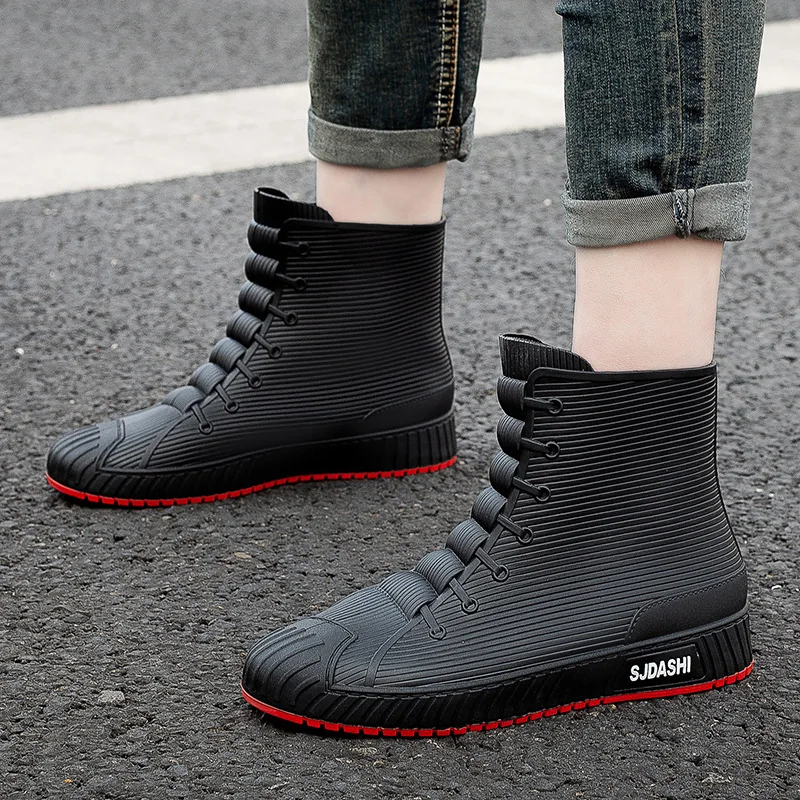 รองเท้าบูทยางแฟชั่นรองเท้าบูทห - Women'S Fashion Gumboots บทวิจารณ์และราคา