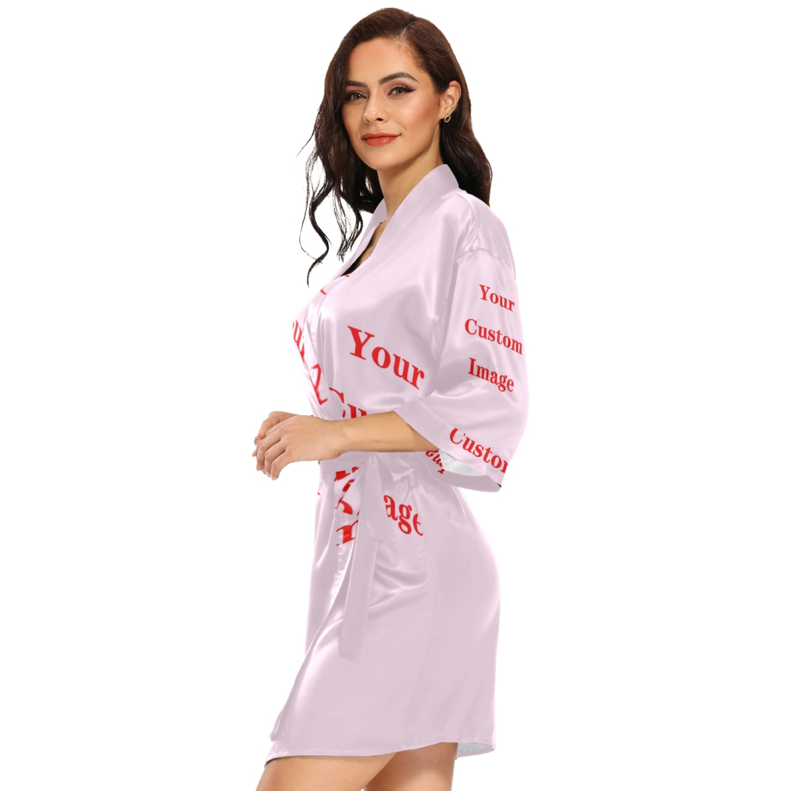 แฟชั่นซาตินยาวชุดผู้หญิง Wrap  - Women'S Fashion Dresses Images บทวิจารณ์และราคา