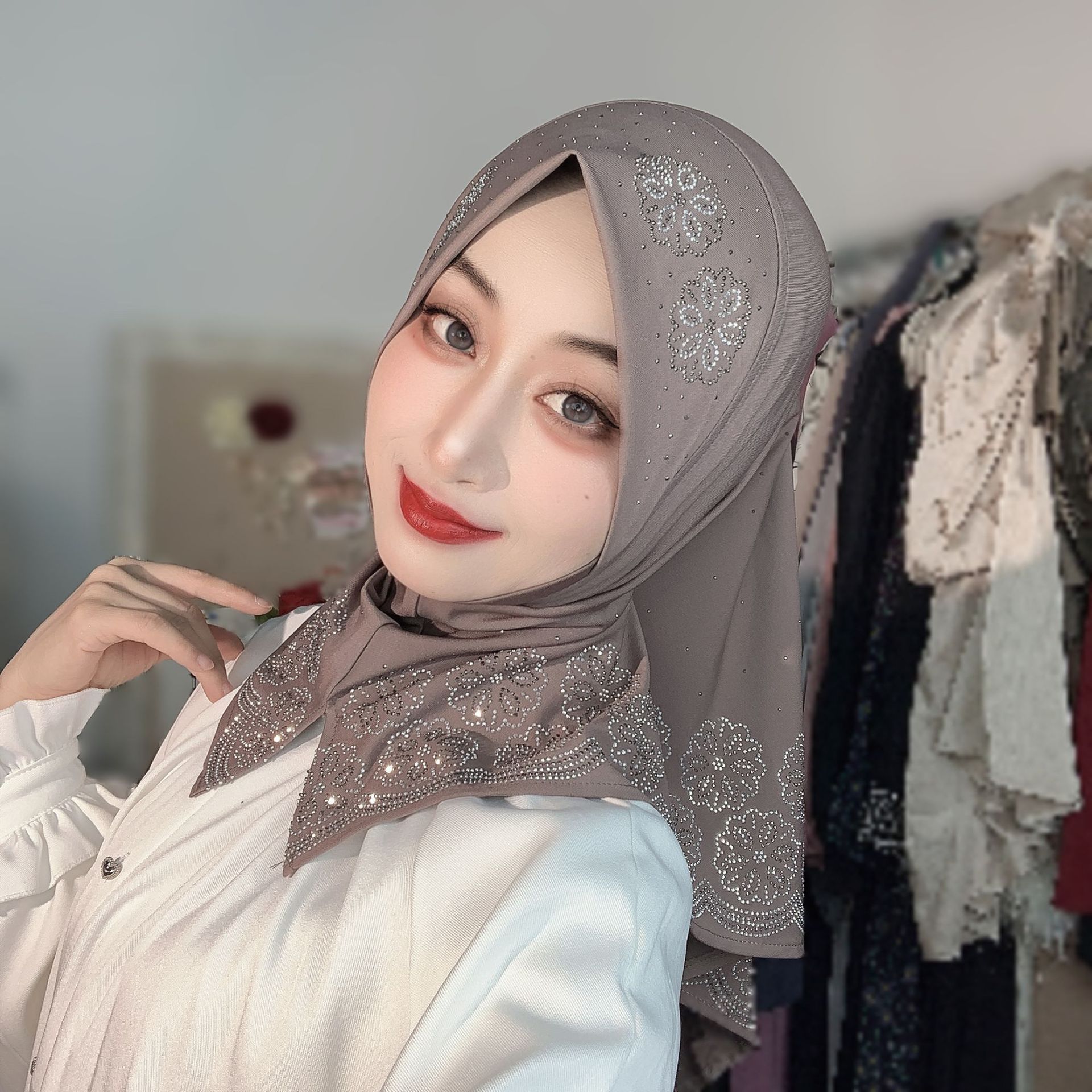 ฮิญาบสำเร็จรูปสำหรับผู้หญิงมุส - Women Fashion Wear บทวิจารณ์และราคา