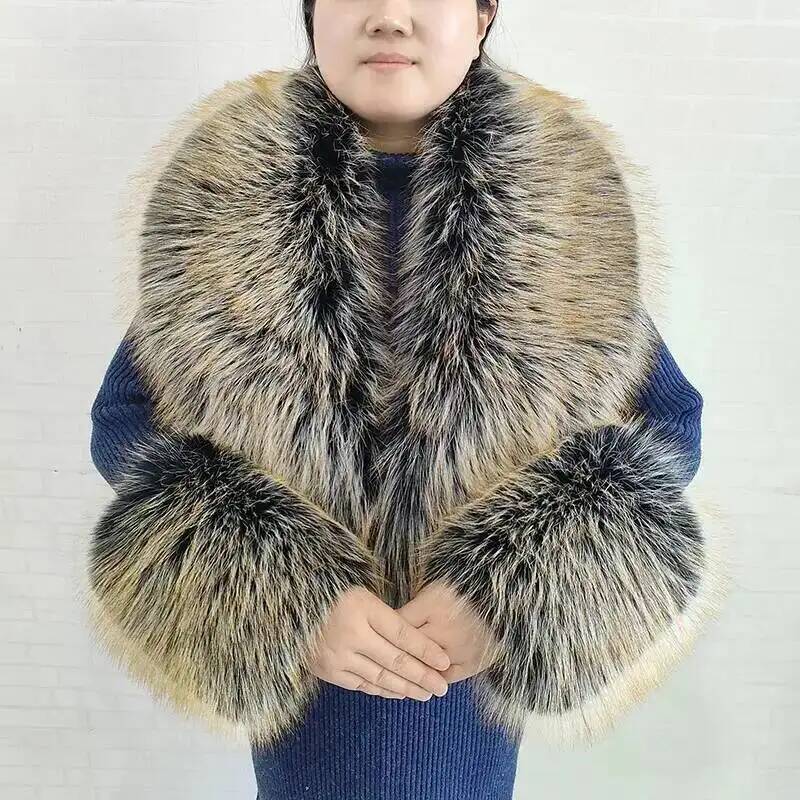 ผ้าพันคอขนเฟอร์เทียมลายสุนัขจิ - Women'S Fashion Quilted Jacket บทวิจารณ์และราคา