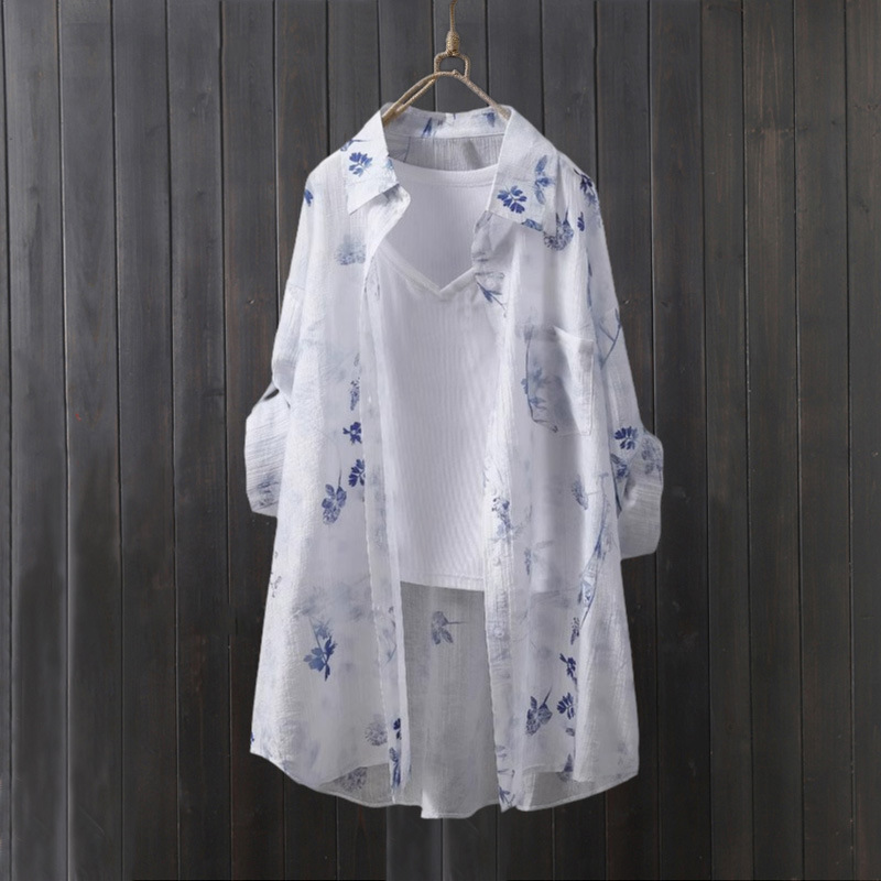 เสื้อเชิ้ตเทนเซล เสื้อคลุมบางๆ - Women'S Fashion Long Coat บทวิจารณ์และราคา