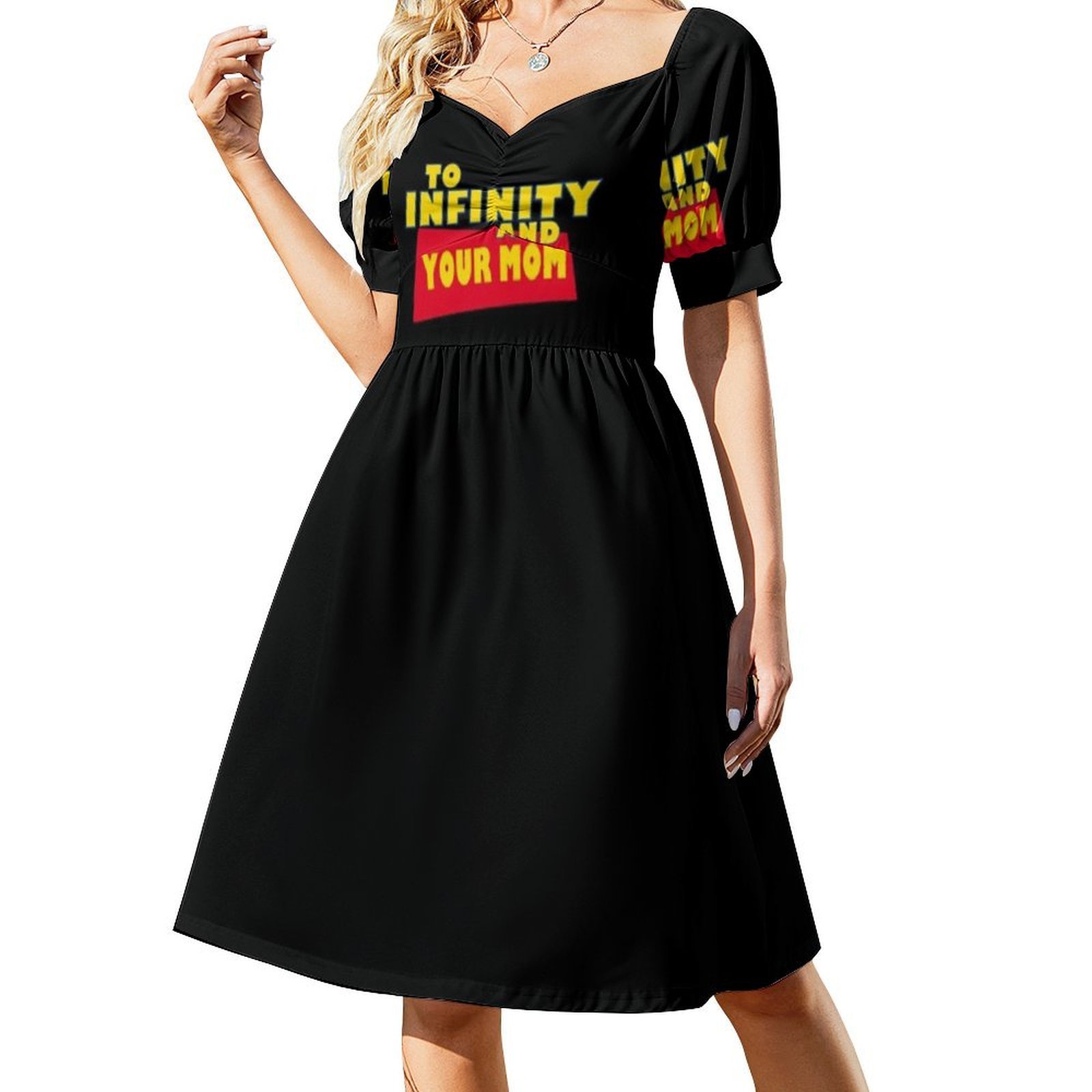 ชุดเดรสลายดอกไม้ To Infinity A - Smocked Dress Women บทวิจารณ์และราคา