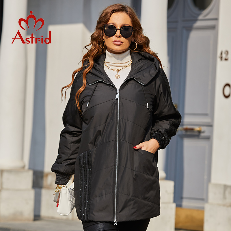 Astrid 2022ฤดูใบไม้ผลิผู้หญิง  - Women'S Fashion Quilted Jacket บทวิจารณ์และราคา