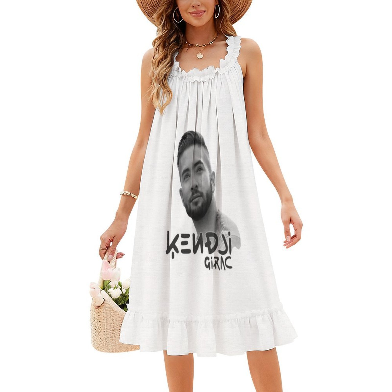 เดรสลายดอกไม้สไตล์สตรีทแฟชั่นส - Smocked Dress Women บทวิจารณ์และราคา