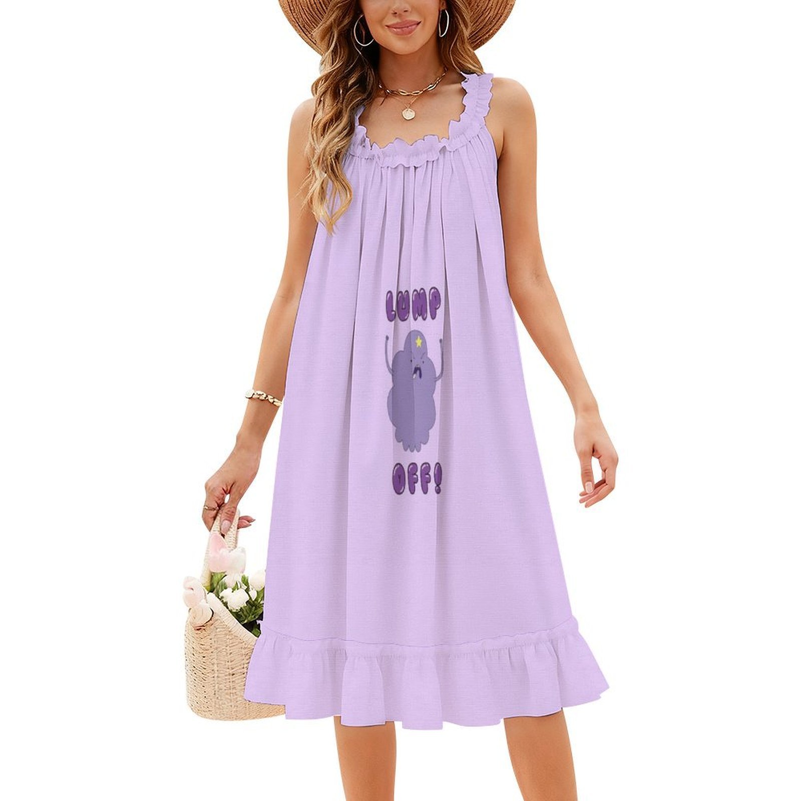 ลัมป์ออฟ! ชุดเดรสลายดอกไม้สำหร - Smocked Dress Women บทวิจารณ์และราคา