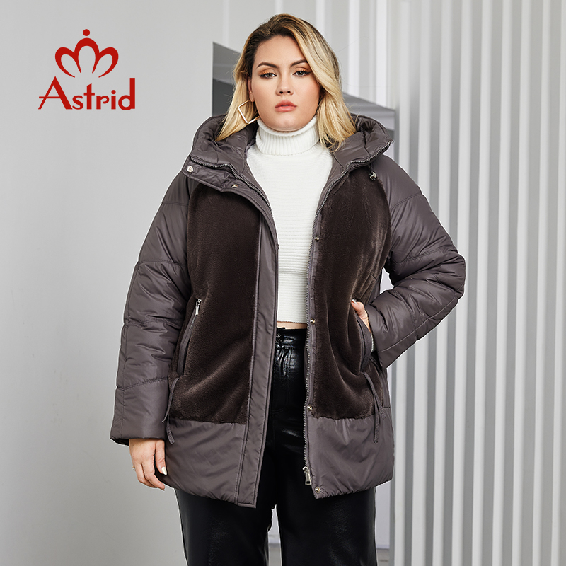 Astrid เสื้อคลุมขนสัตว์เทียมมี - Women'S Fashion Quilted Jacket บทวิจารณ์และราคา