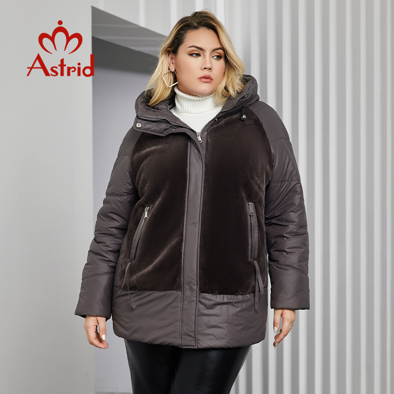 Astrid เสื้อคลุมขนสัตว์เทียมมี - Women'S Fashion Quilted Jacket บทวิจารณ์และราคา