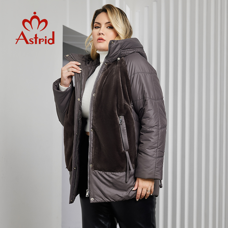 Astrid เสื้อคลุมขนสัตว์เทียมมี - Women'S Fashion Quilted Jacket บทวิจารณ์และราคา