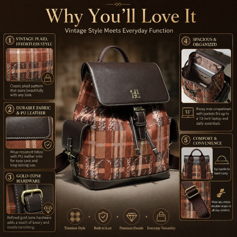 กระเป๋าเป้ CHHC แฟชั่นสีสันสดใ - Women'S Fashion Backpack บทวิจารณ์และราคา