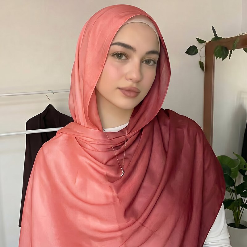 ผ้าคลุมศีรษะมุสลิมแฟชั่นแบบไล่ - Women Fashion Wear บทวิจารณ์และราคา