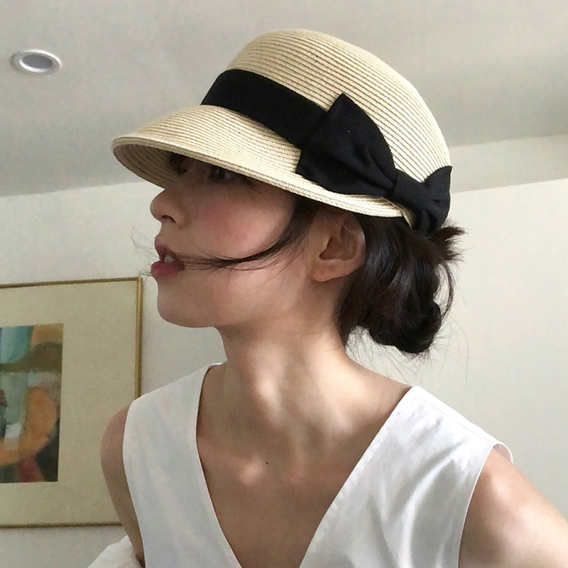 หมวกปีกกว้างทรงโดมสำหรับผู้หญิ - Straw Hat Summer บทวิจารณ์และราคา