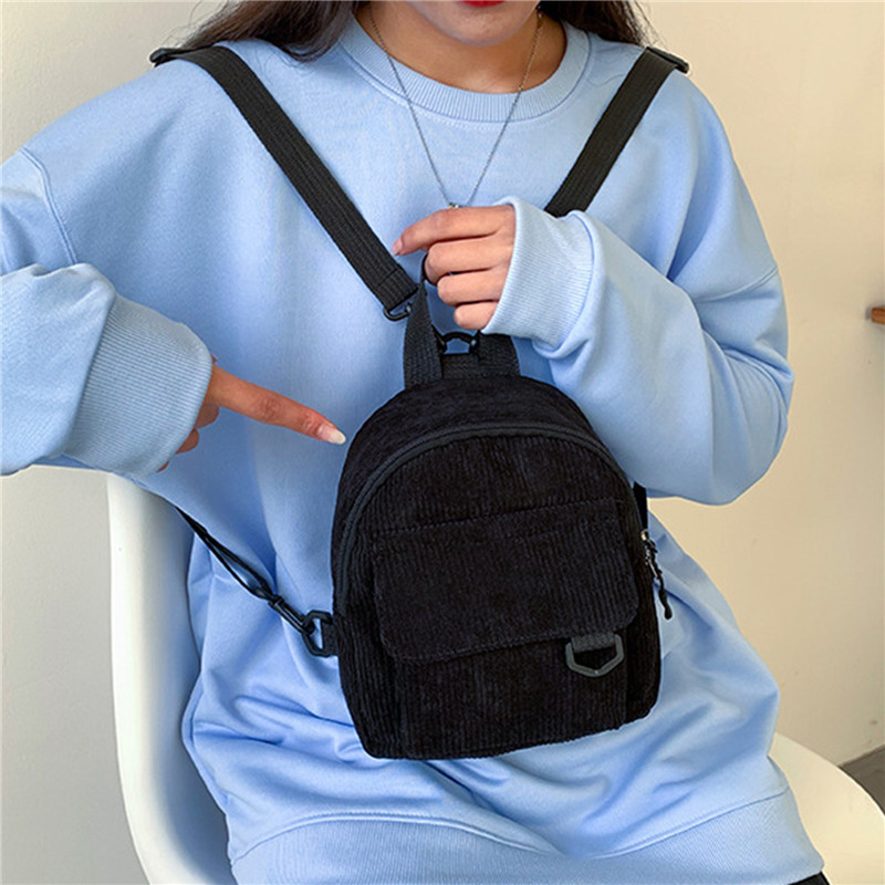 สีทึบกระเป๋าเป้สะพายหลังมินิ C - Women'S Fashion Backpack บทวิจารณ์และราคา